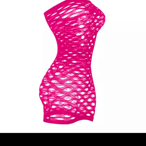 FISHNET DRESS - Picture 2 of 2